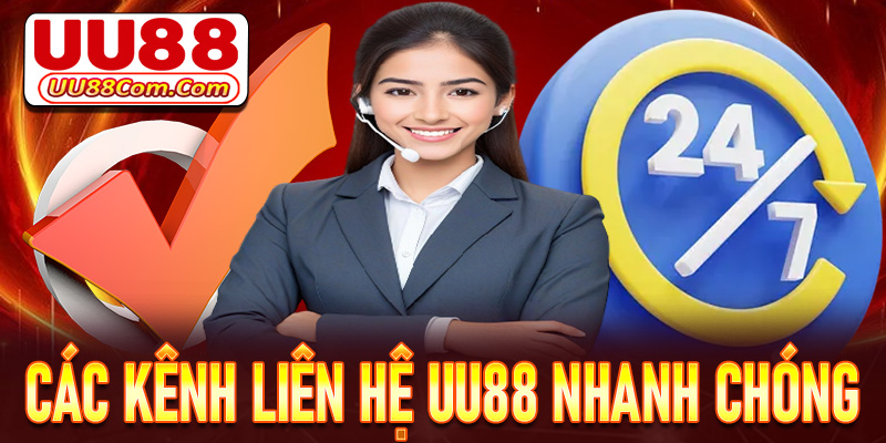 Hướng dẫn liên hệ UU88 thông qua các kênh trợ giúp